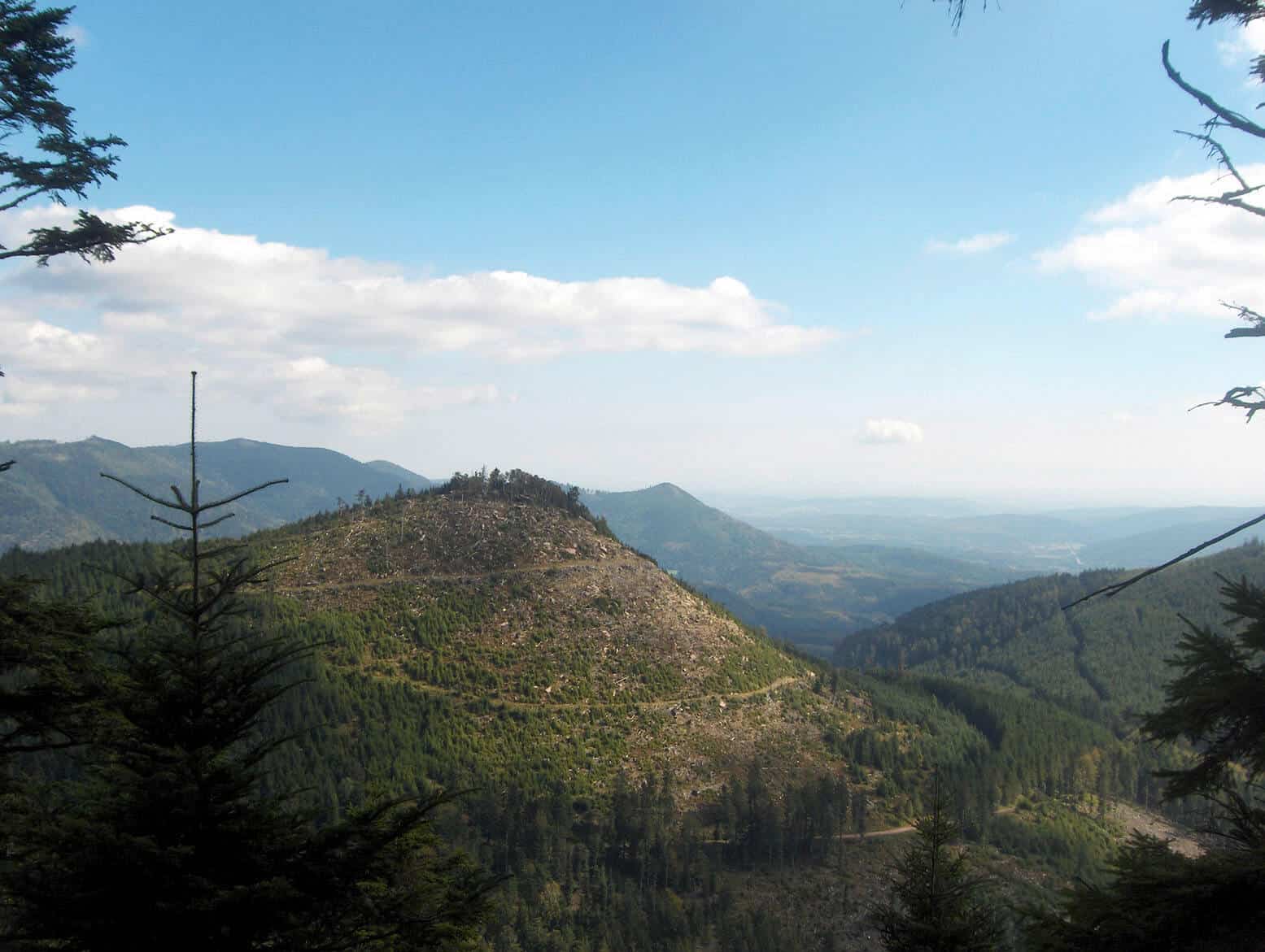 Der Donon Berg der Götter Odilienberg